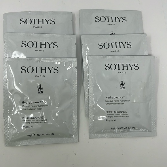 Sothys Set of 6 Hydradvance Masque Ultra Hydration Phase 4 Powder Mask 9g each - Picture 1 of 2